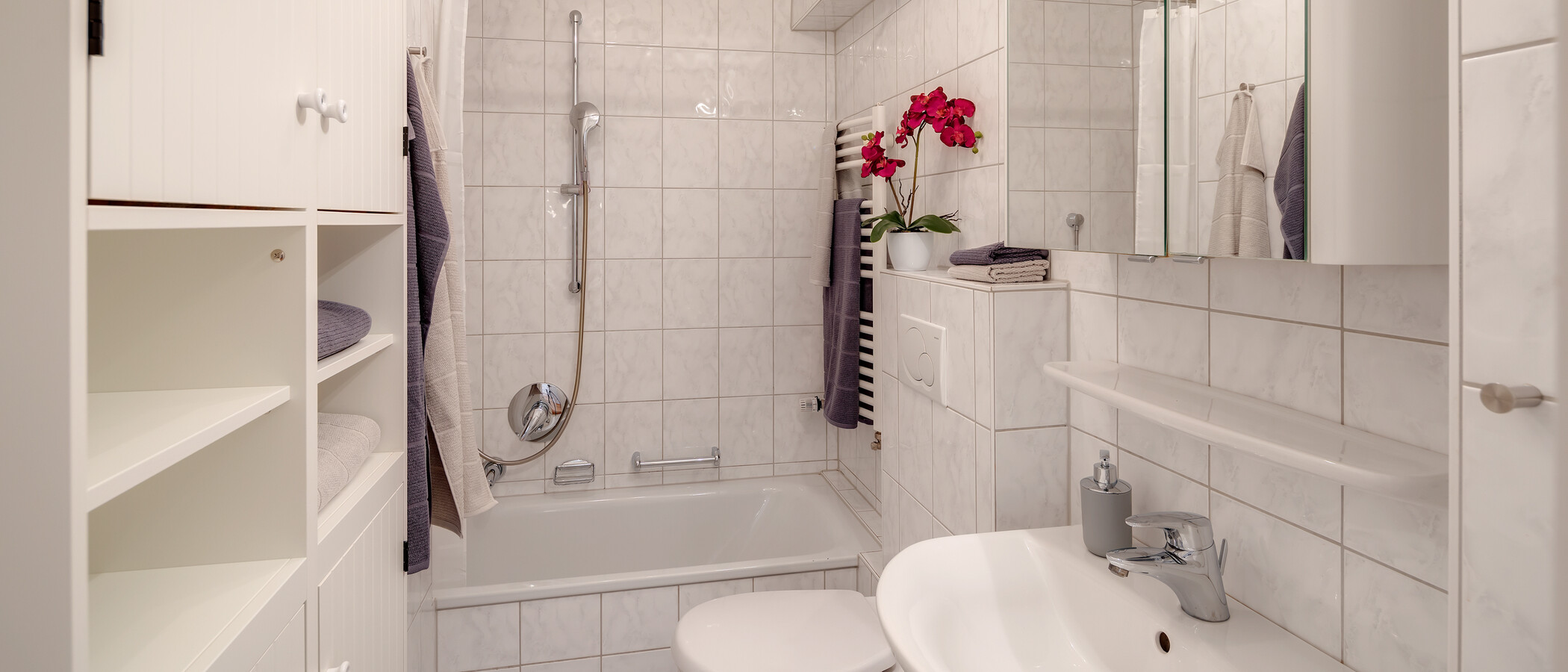 appartement München Schwabing-West (rund um den Hohenzollernplatz) 01 salle de bain 3827