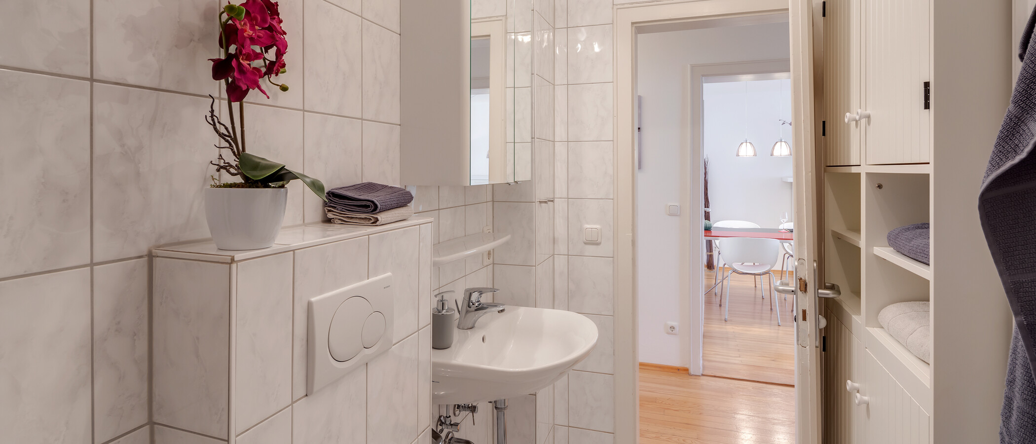 appartement München Schwabing-West (rund um den Hohenzollernplatz) 02 salle de bain 3827