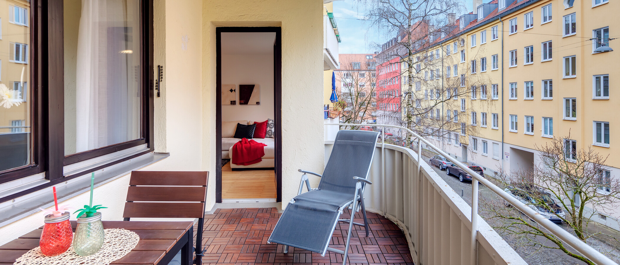 appartement München Schwabing-West (rund um den Hohenzollernplatz) 01 balcon 3827