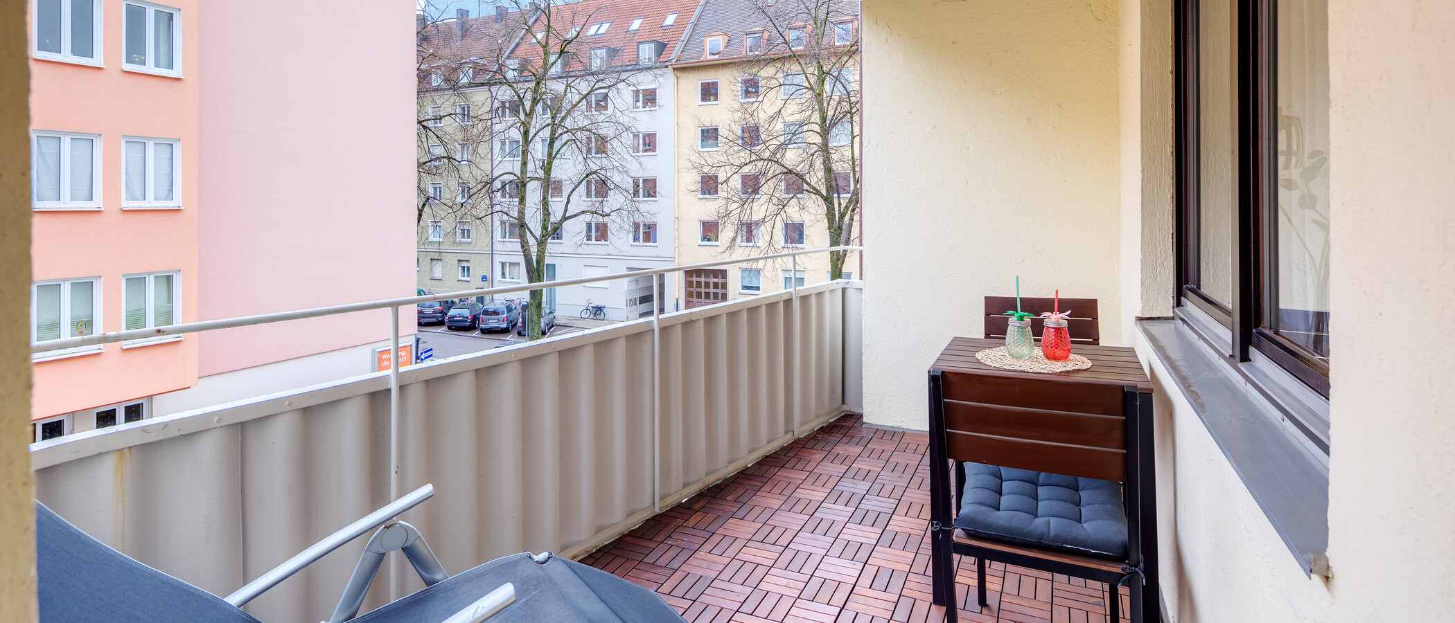 appartement München Schwabing-West (rund um den Hohenzollernplatz) 02 balcon 3827