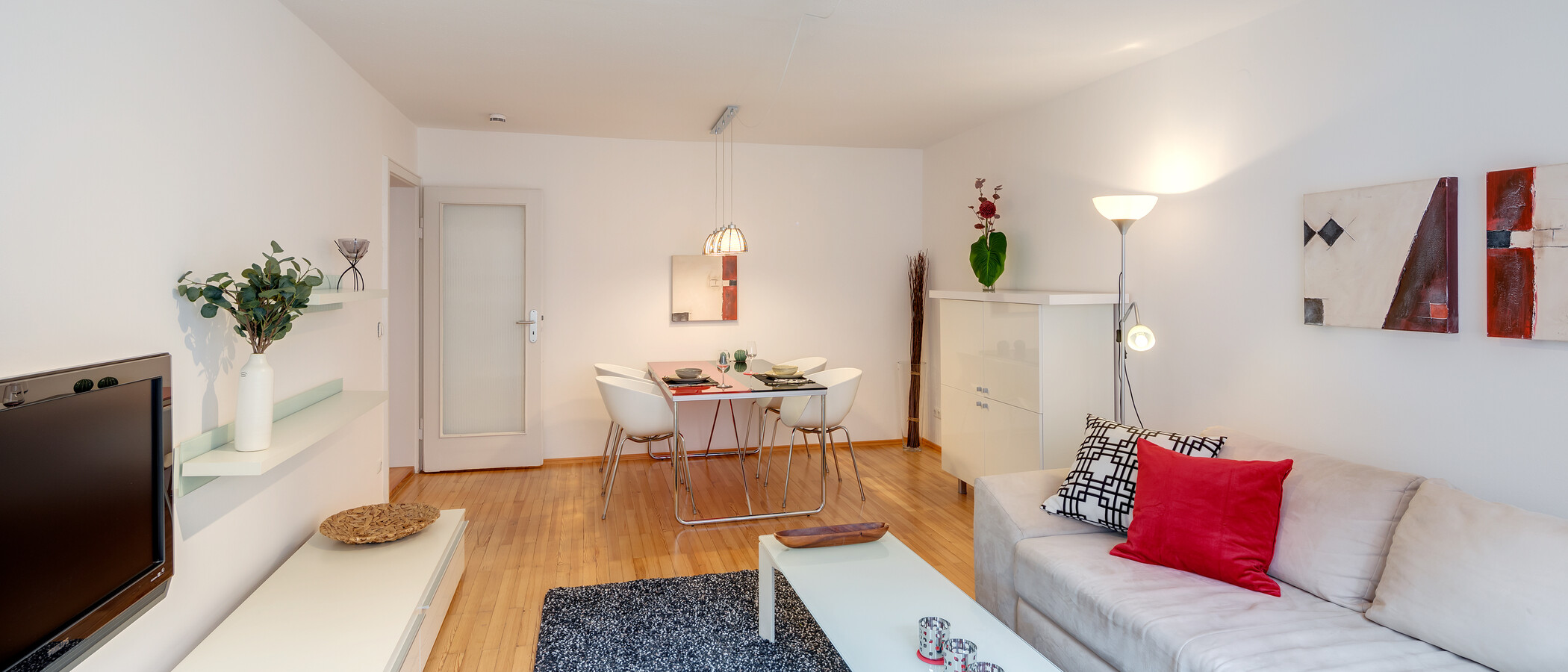 appartement München Schwabing-West (rund um den Hohenzollernplatz) 04 pièce à vivre 3827
