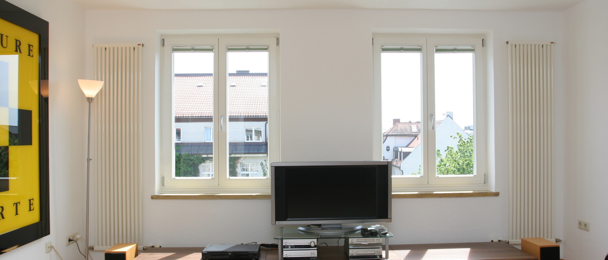appartement avec terrasse sur le toit München Lehel 03 salon 3850