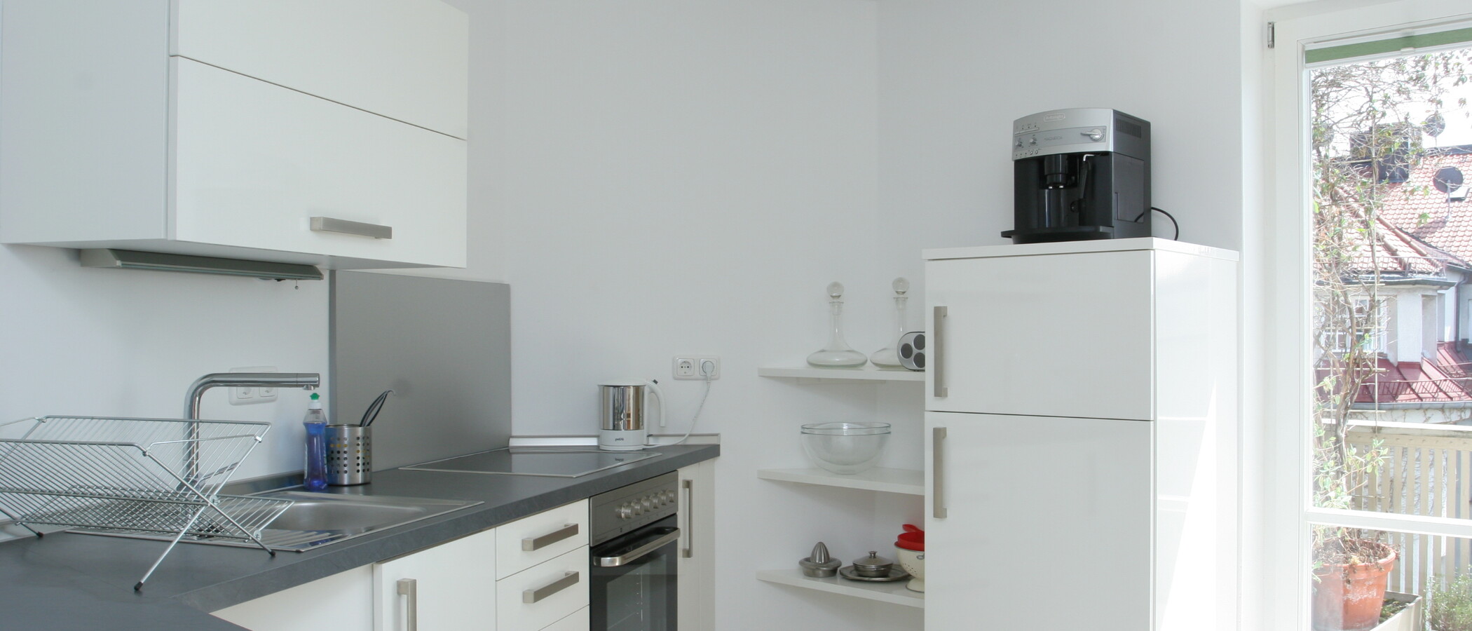 appartement avec terrasse sur le toit München Lehel 01 cuisine 3850
