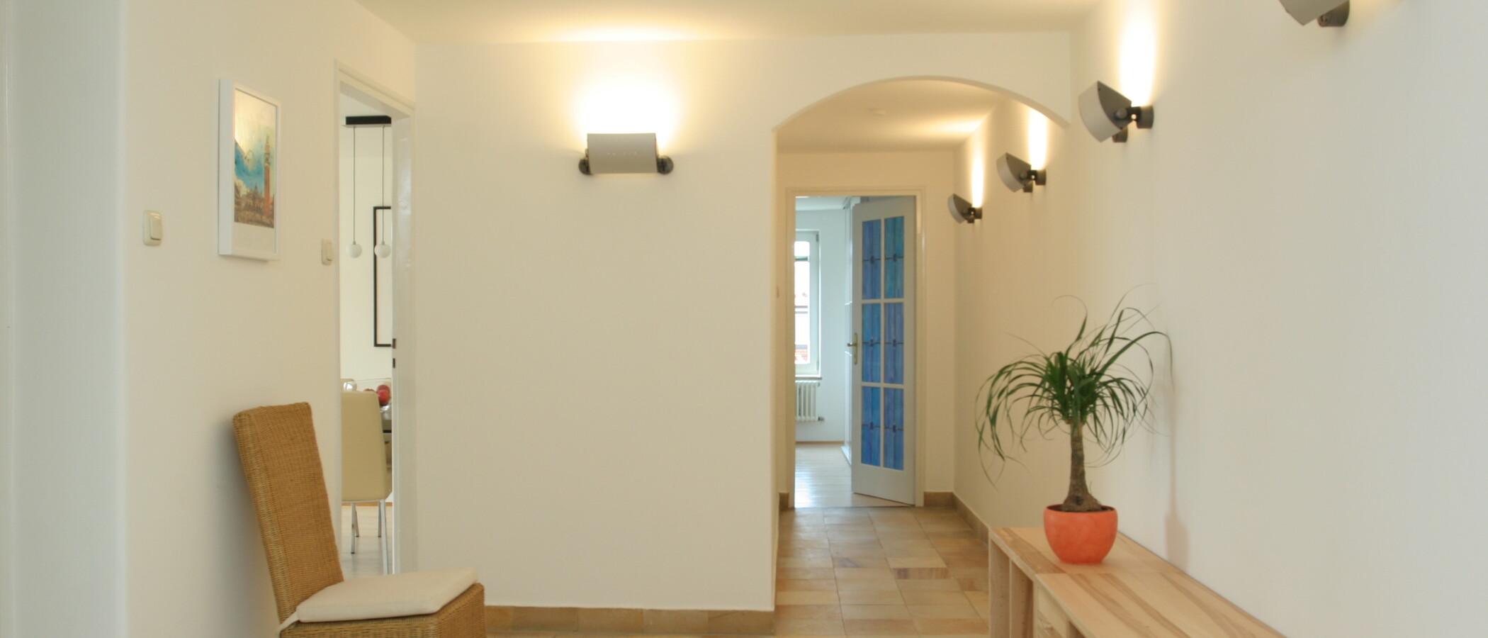 appartement avec terrasse sur le toit München Lehel 04 entrée/couloir 3850