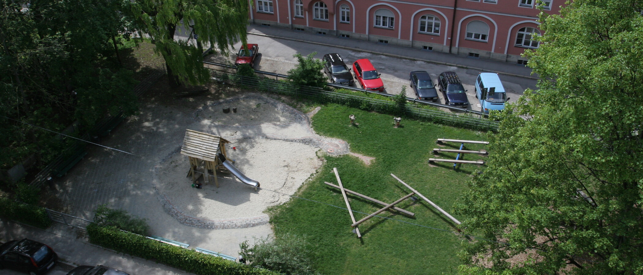 appartement avec terrasse sur le toit München Lehel 04 balcon 3850