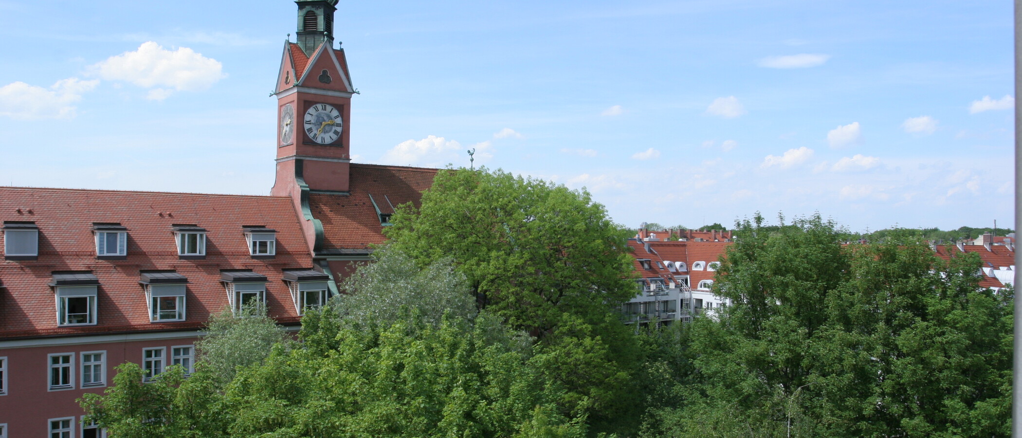 appartement avec terrasse sur le toit München Lehel 02 vue 3850