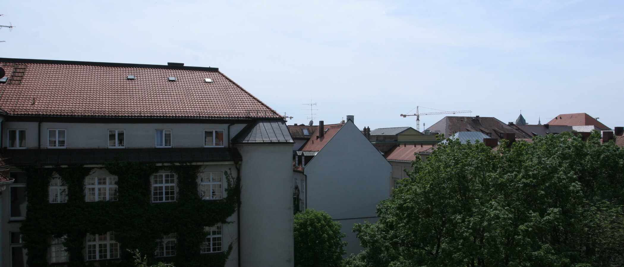appartement avec terrasse sur le toit München Lehel 04 vue 3850
