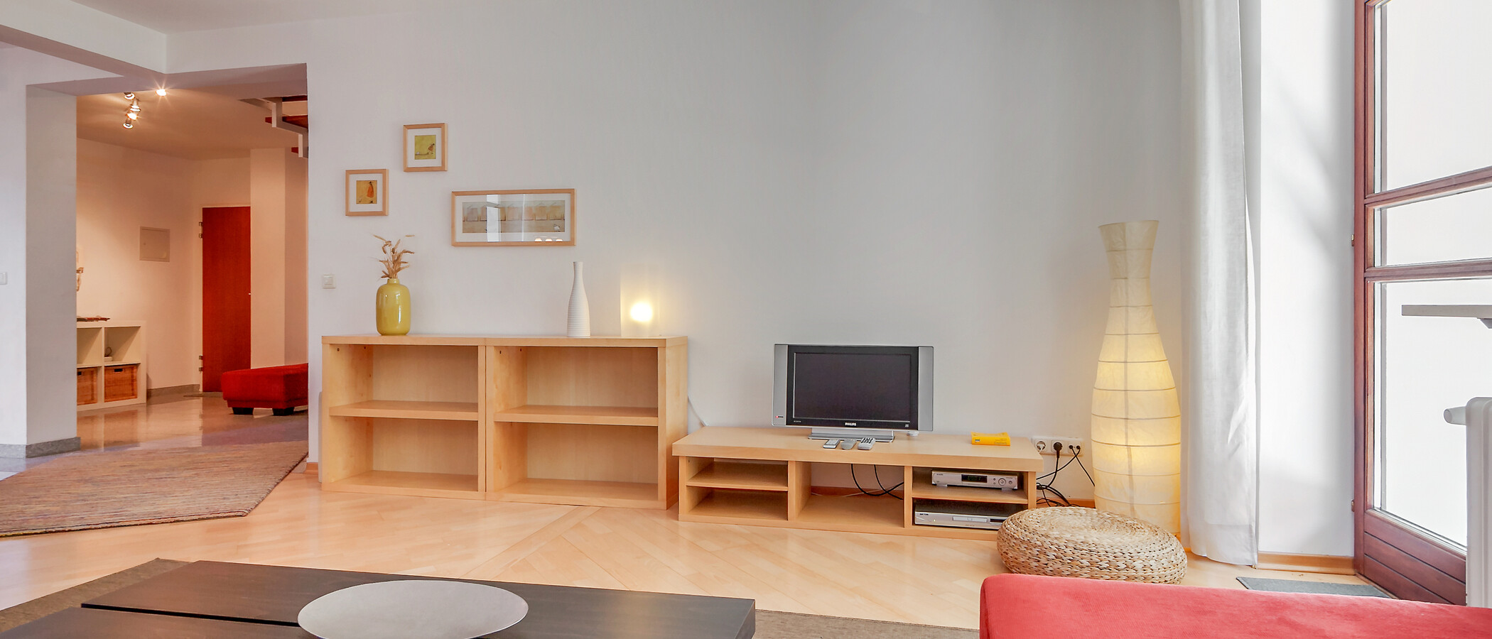 appartement style maisonnette München Glockenbachviertel 05 salon 3866