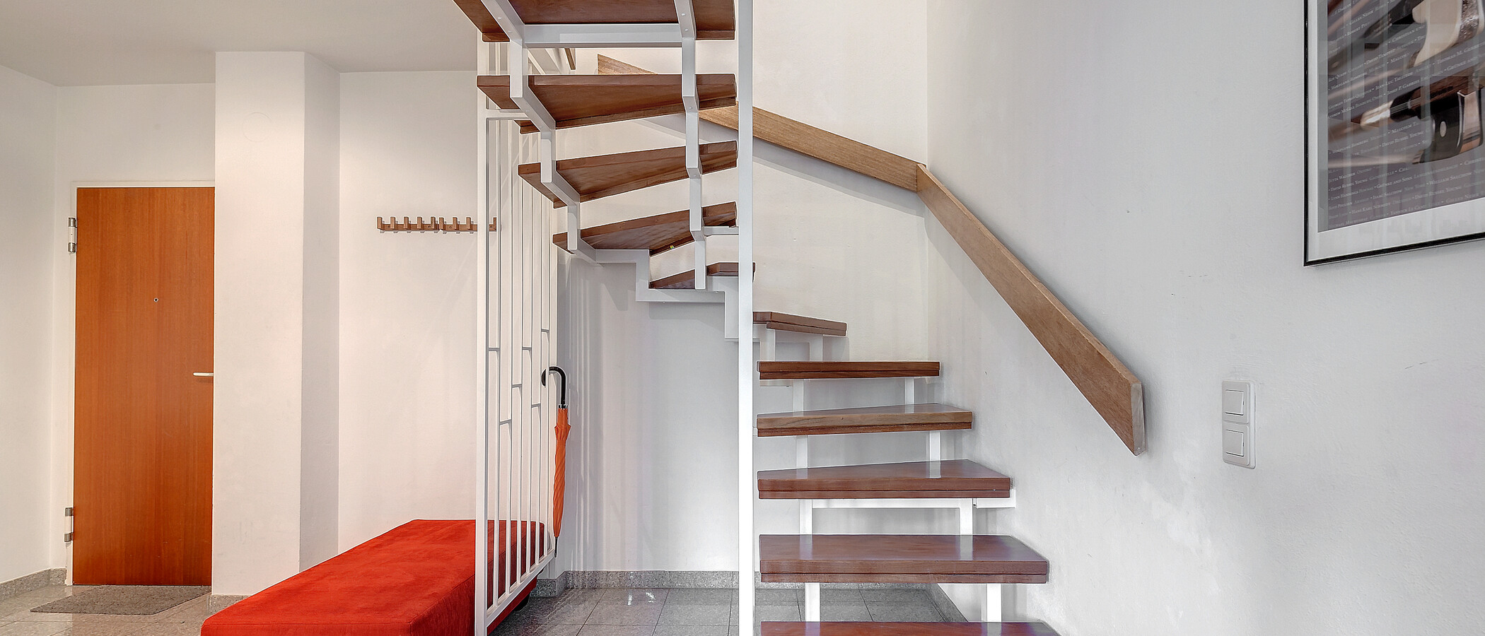 appartement style maisonnette München Glockenbachviertel 02 entrée/couloir 3866