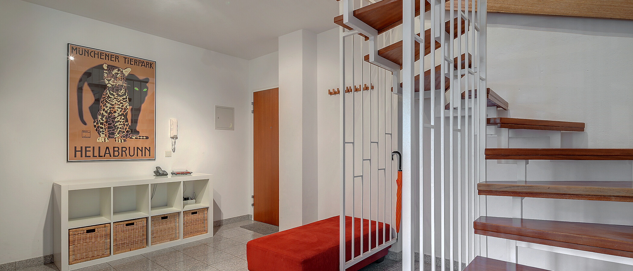 appartement style maisonnette München Glockenbachviertel 03 entrée/couloir 3866