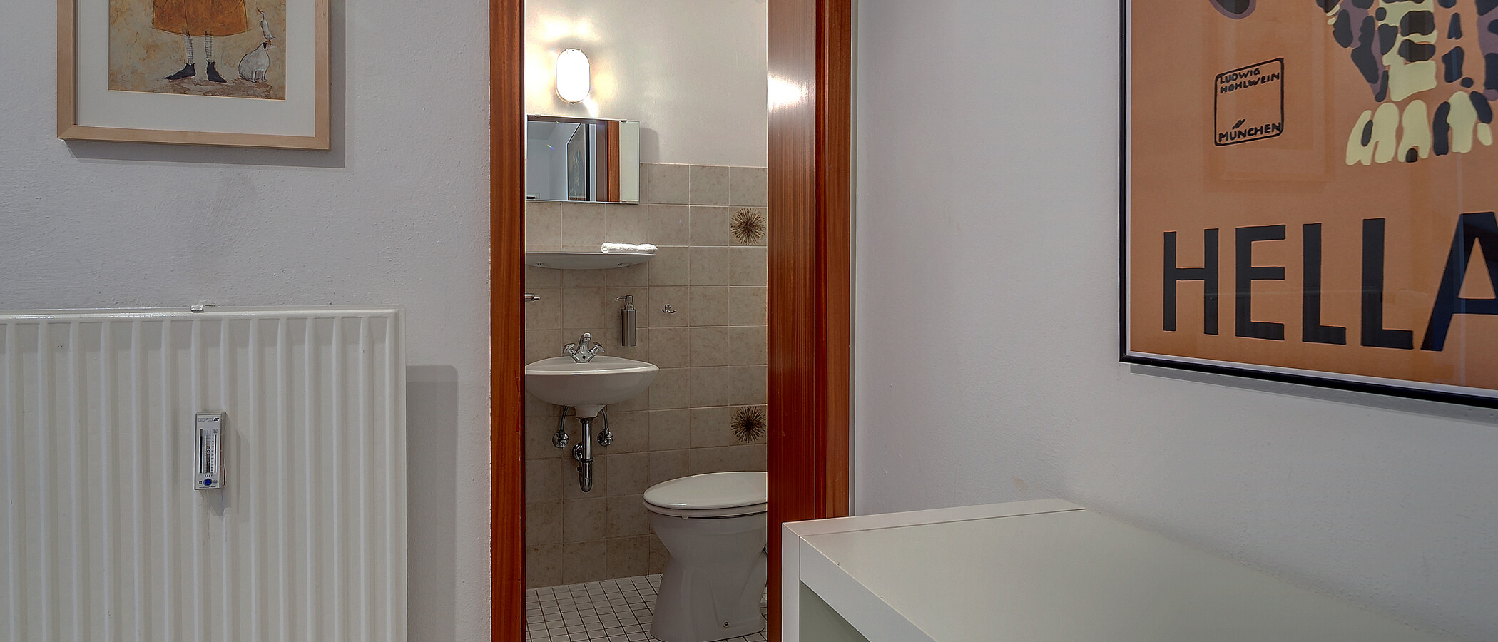 appartement style maisonnette München Glockenbachviertel 08 entrée/couloir 3866