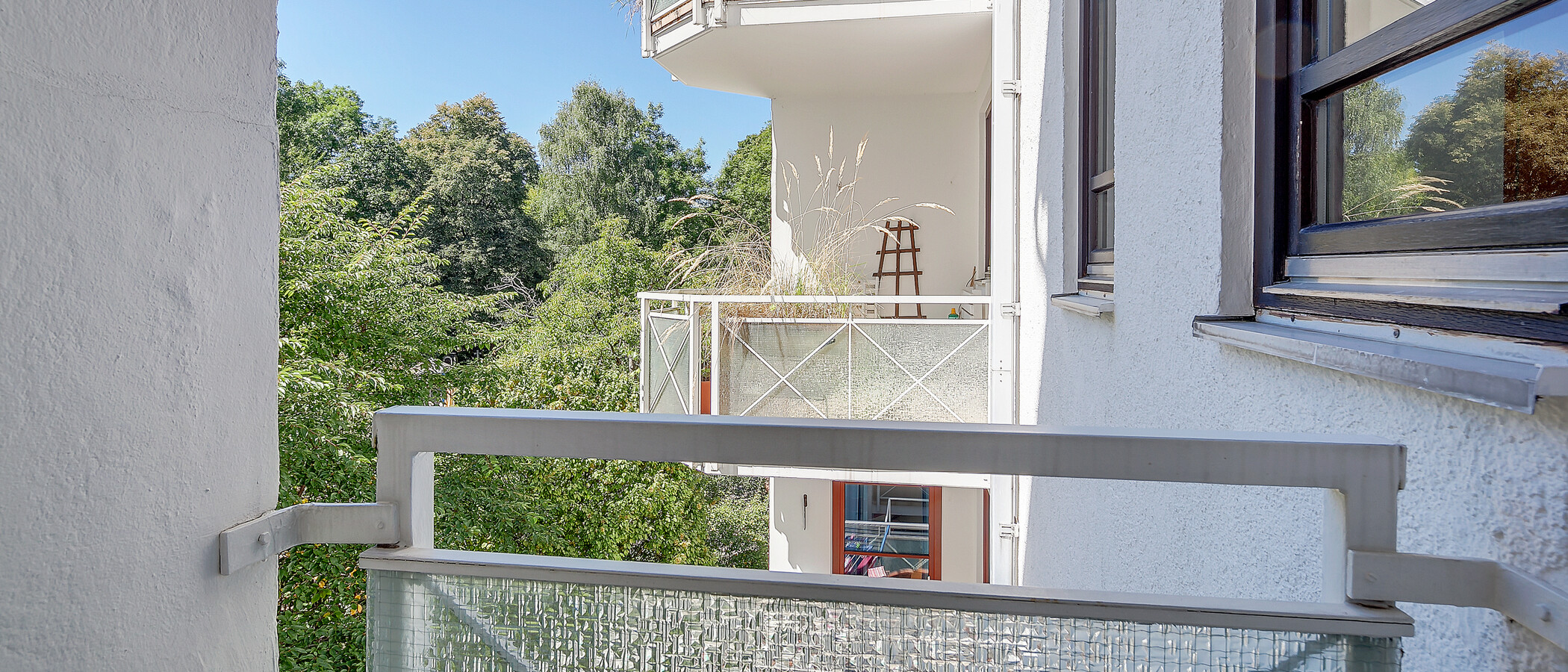 appartement style maisonnette München Glockenbachviertel 03 balcon 3866