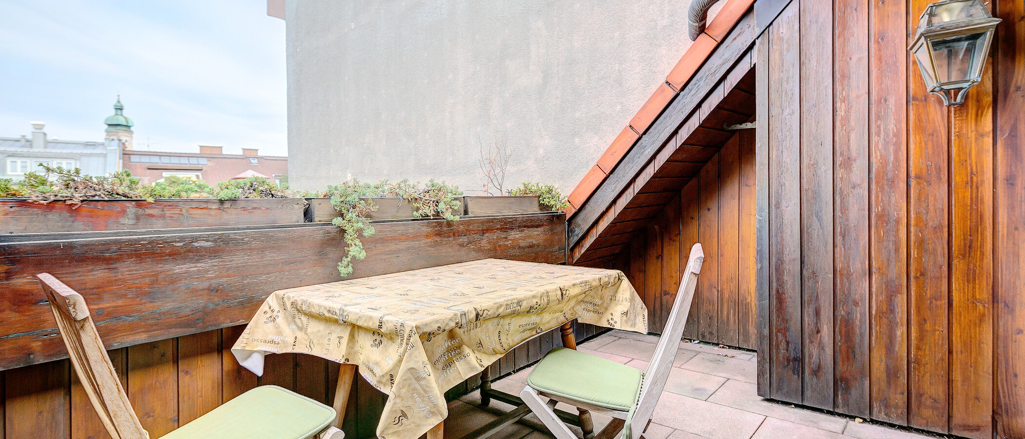 appartement avec terrasse sur le toit München Gärtnerplatzviertel 01 terrasse 4036