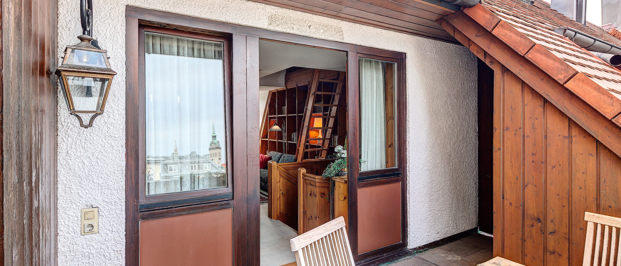appartement avec terrasse sur le toit München Gärtnerplatzviertel 03 terrasse 4036