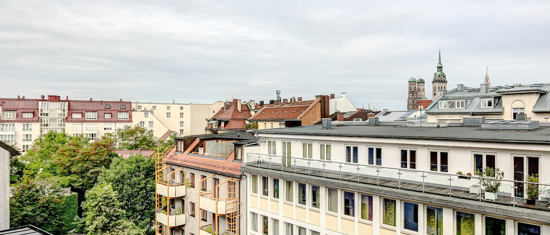 appartement avec terrasse sur le toit München Gärtnerplatzviertel 03 vue 4036