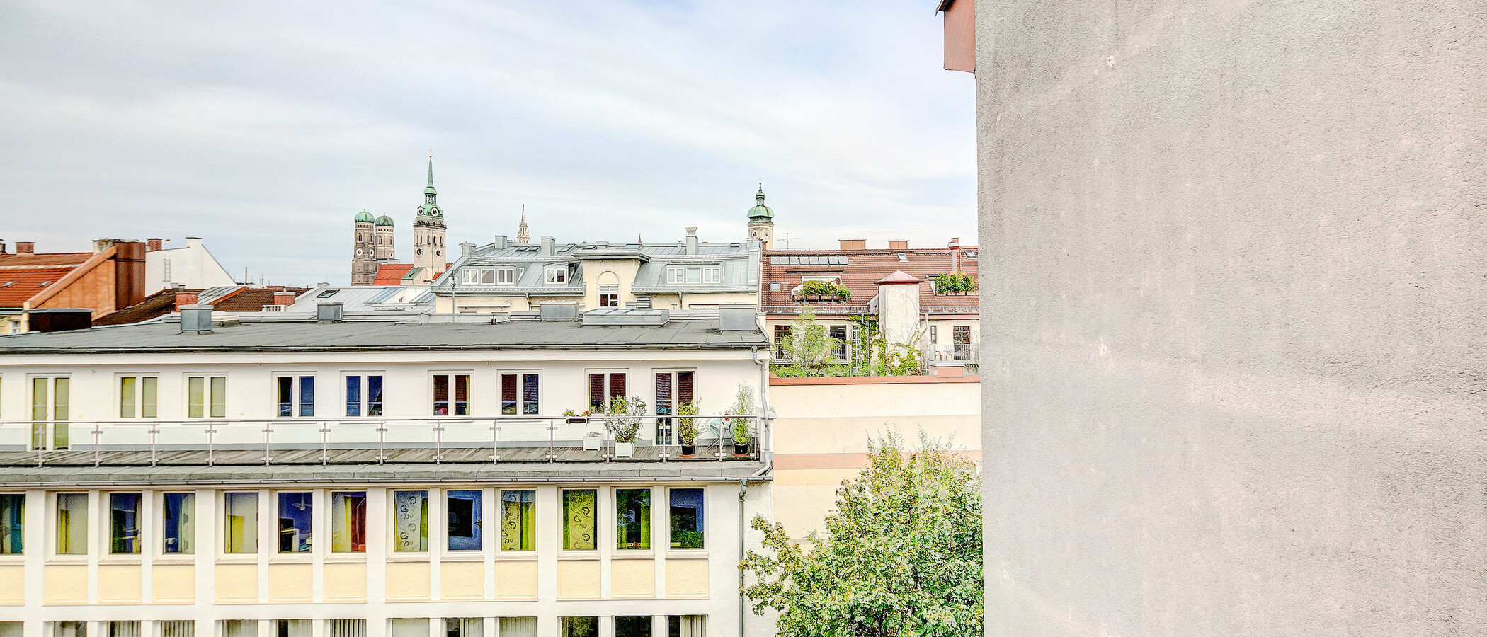 appartement avec terrasse sur le toit München Gärtnerplatzviertel 04 vue 4036
