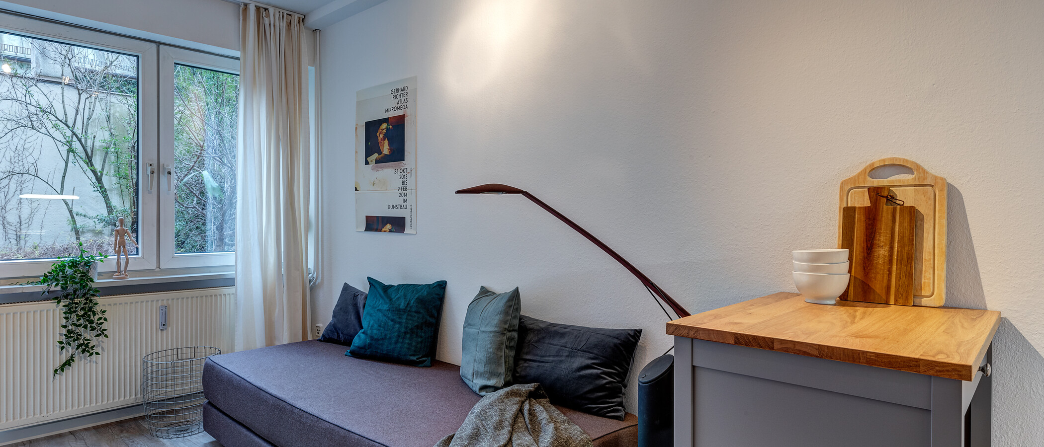 studio München Maxvorstadt - Amalienpassage 02 pièce à vivre 4037