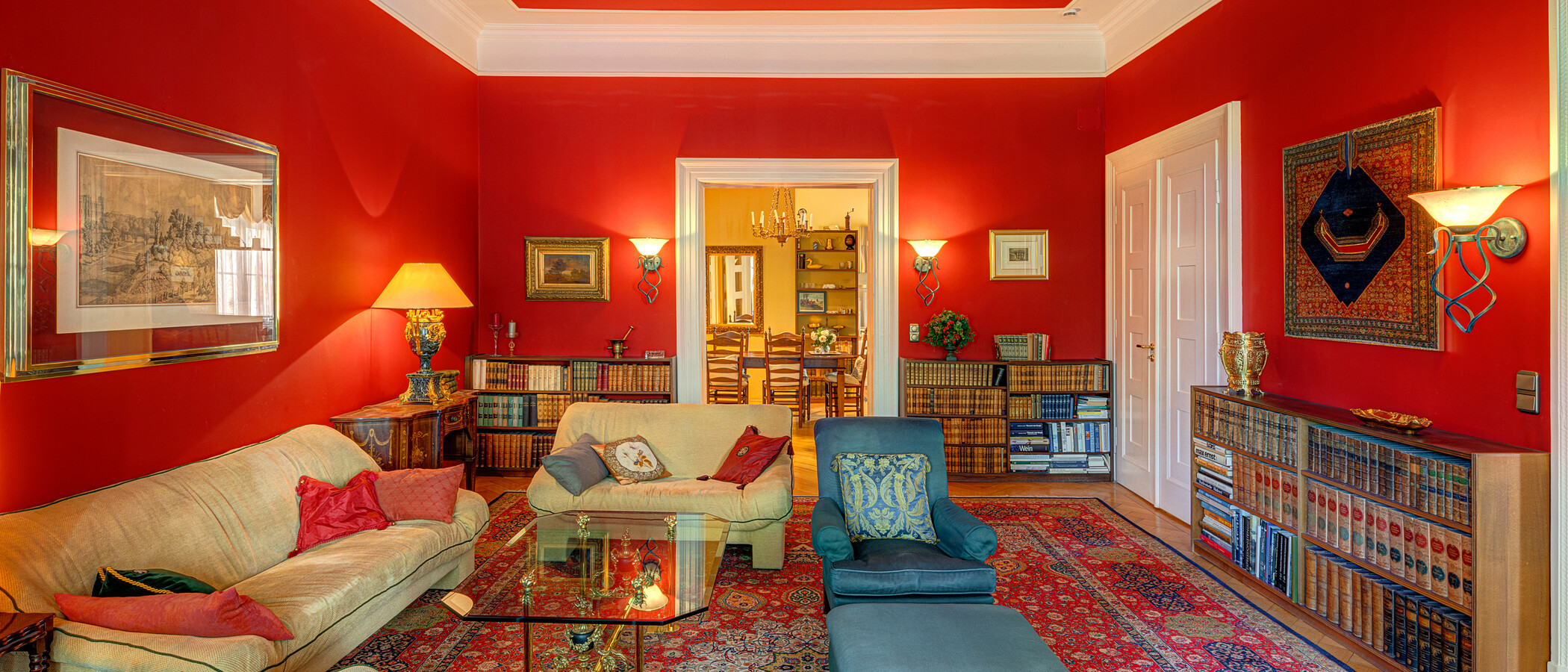 appartement München Lehel 02 salle de séjour 4093