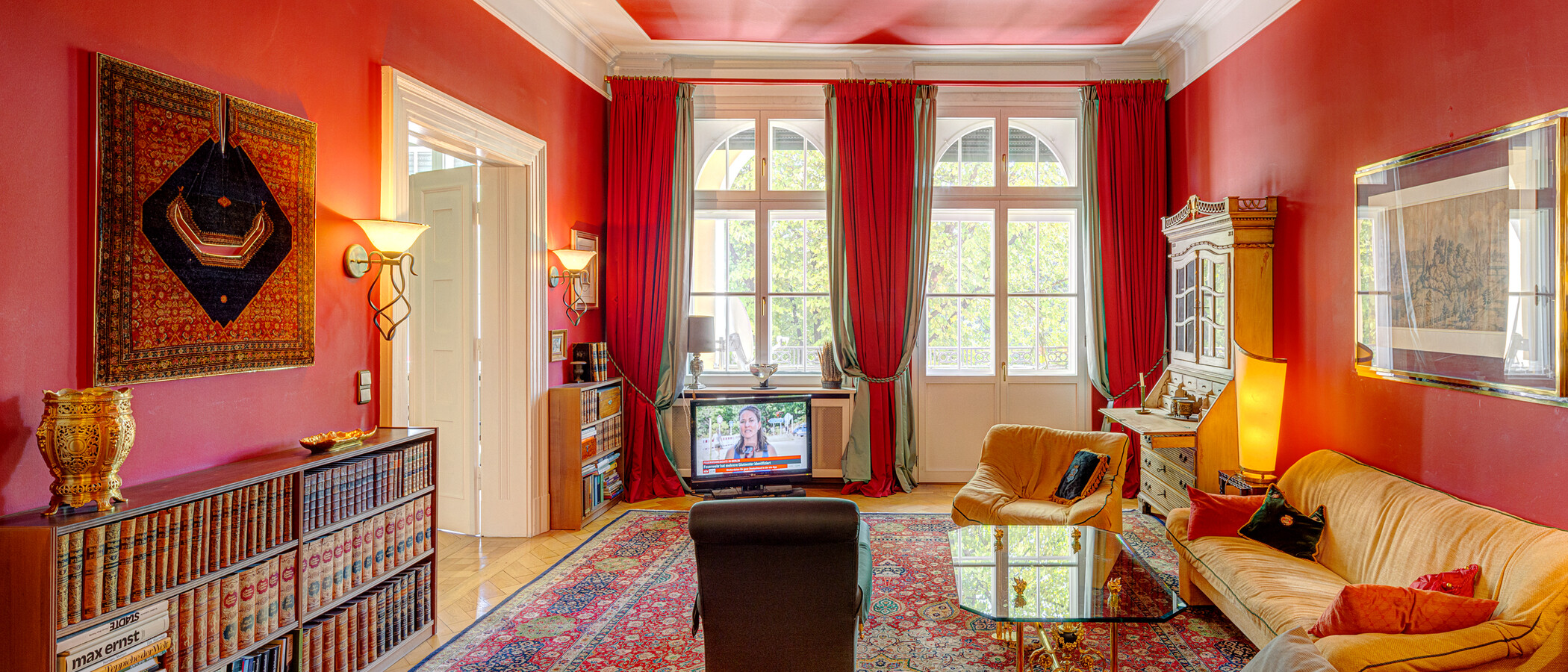 appartement München Lehel 04 salle de séjour 4093