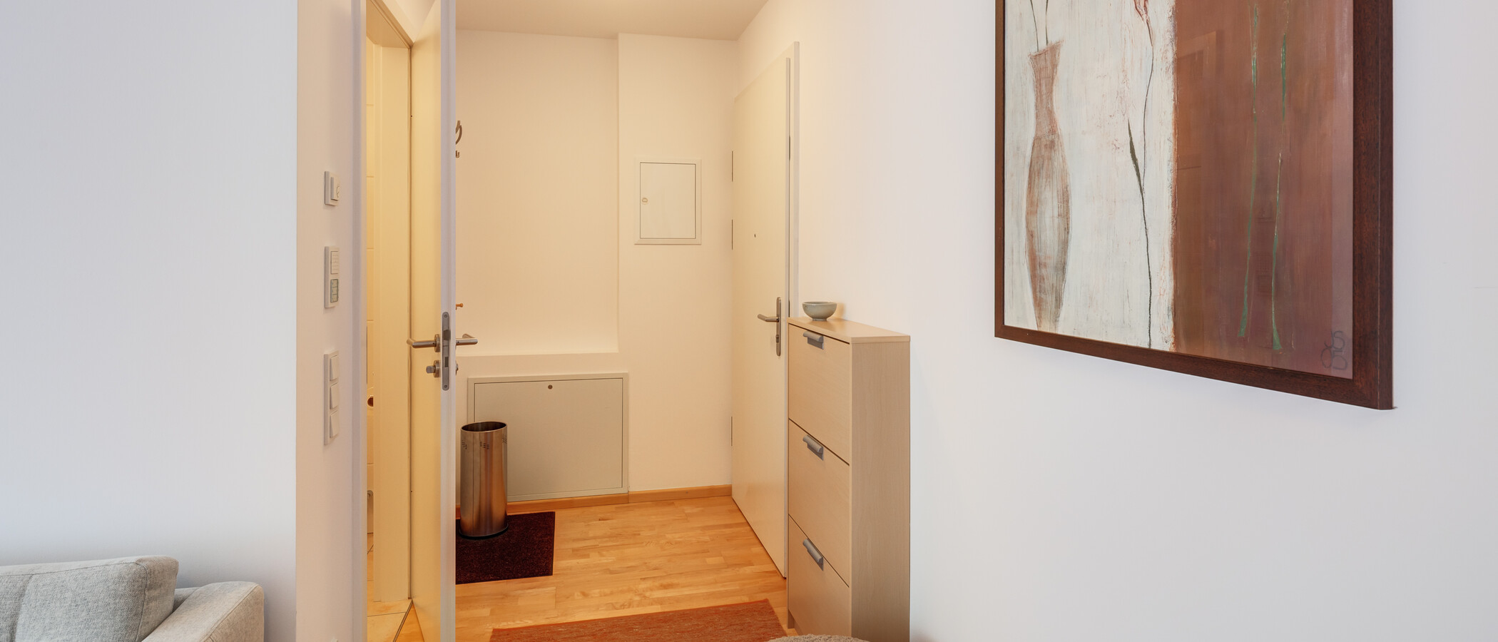 appartement München Glockenbachviertel 01 entrée/couloir 4097