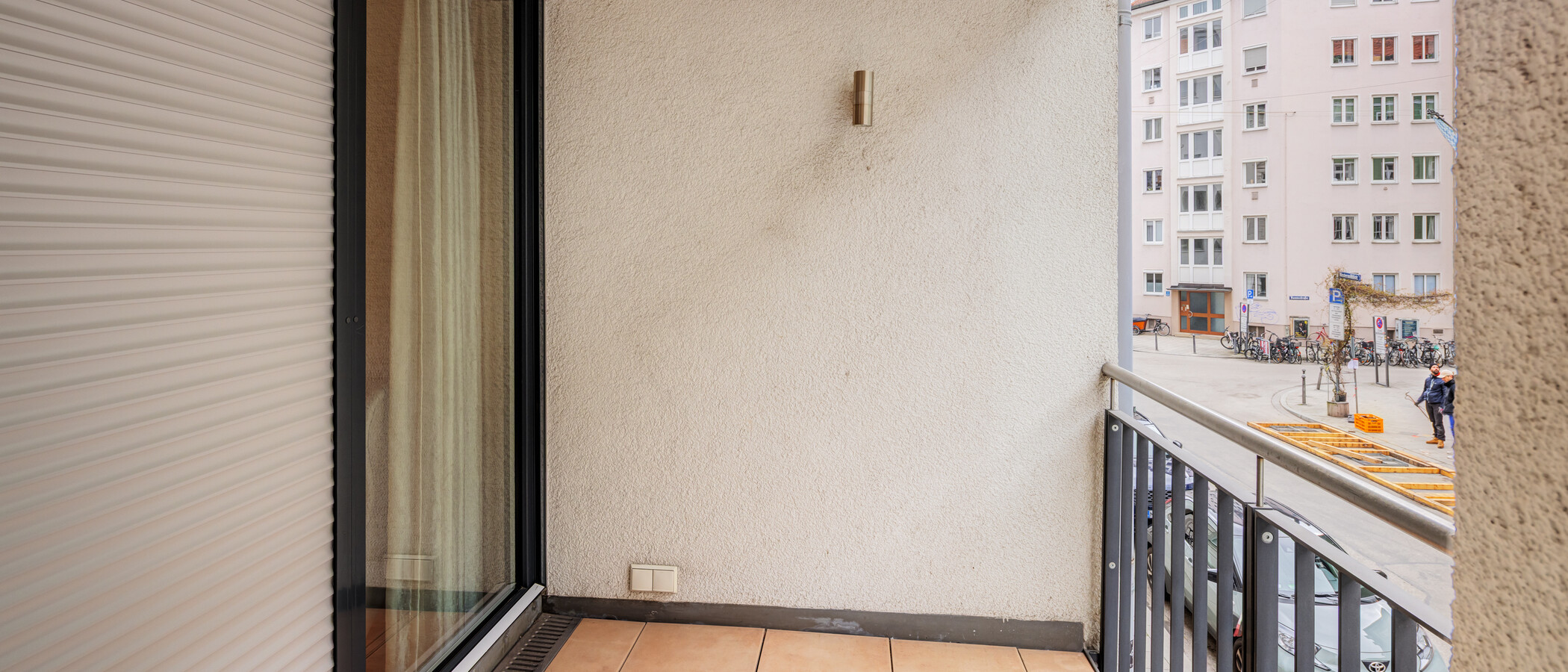 appartement München Glockenbachviertel 01 balcon 4097