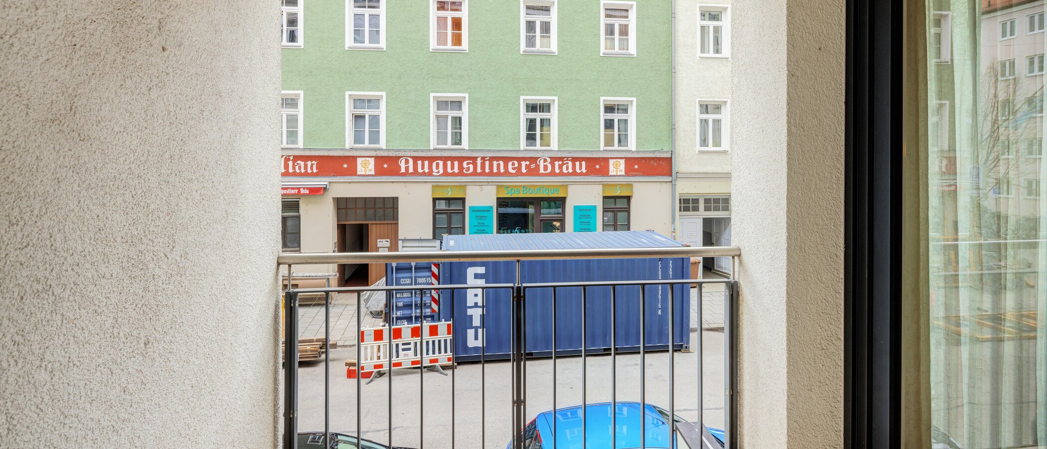 appartement München Glockenbachviertel 02 balcon 4097