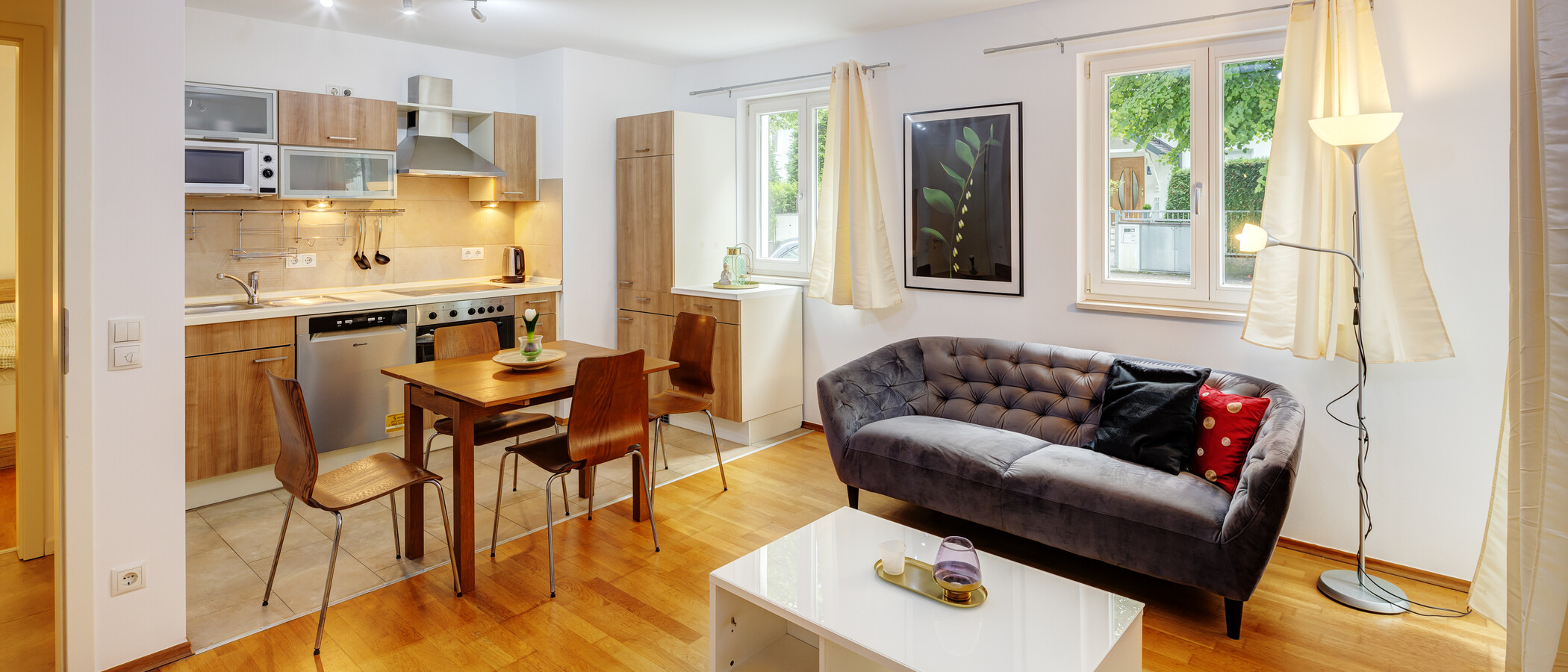 appartement München Sendling-Westpark 01 pièce à vivre 4124