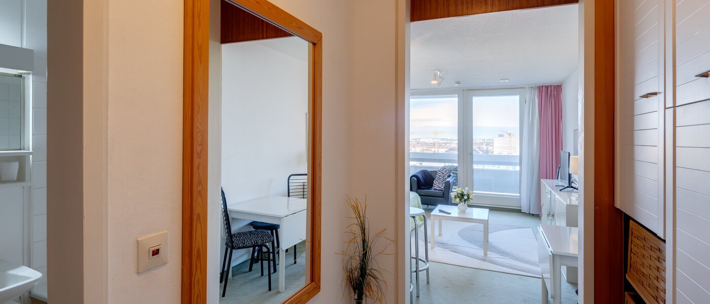 studio München Olympiadorf 02 entrée/couloir 413