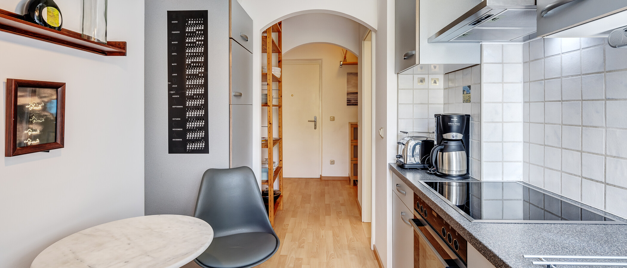appartement sous les toits München Obergiesing 03 cuisine 4141