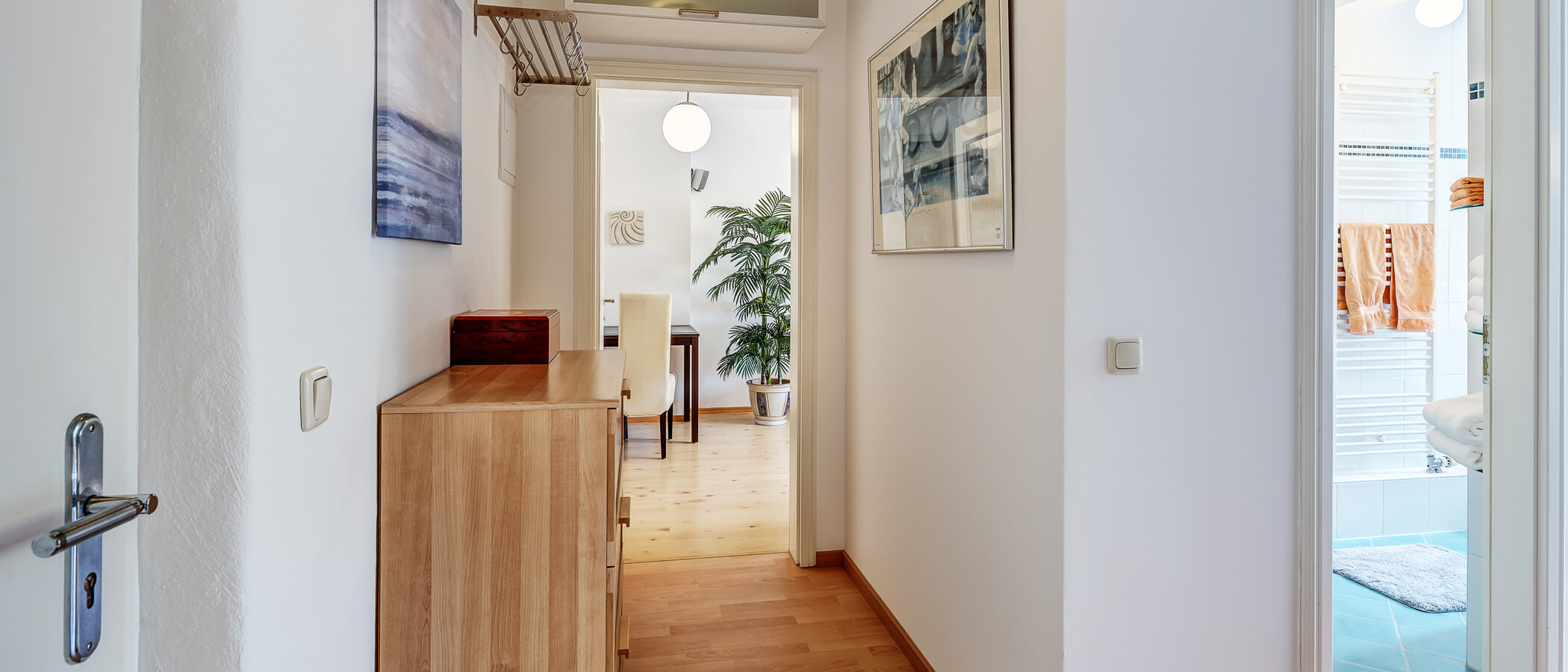 appartement sous les toits München Obergiesing 02 entrée/couloir 4141