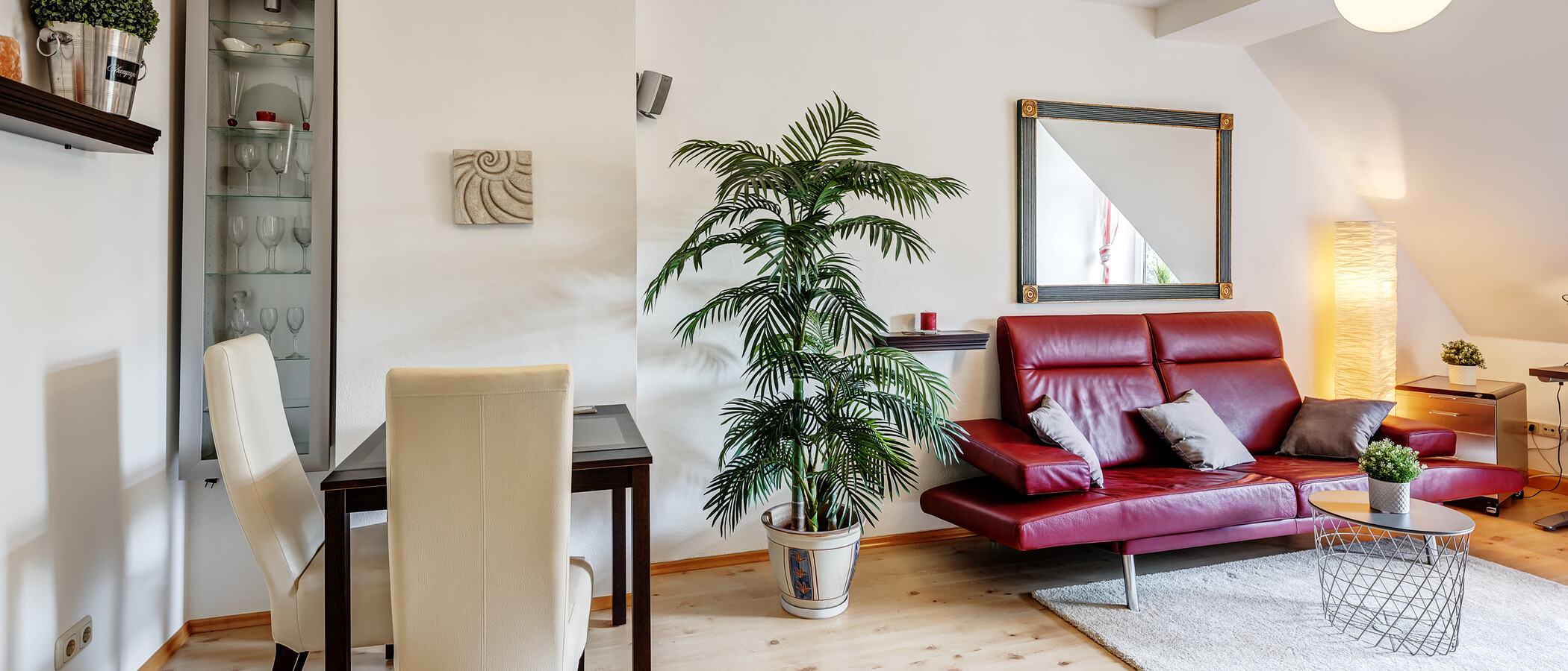 appartement sous les toits München Obergiesing 01 pièce à vivre 4141