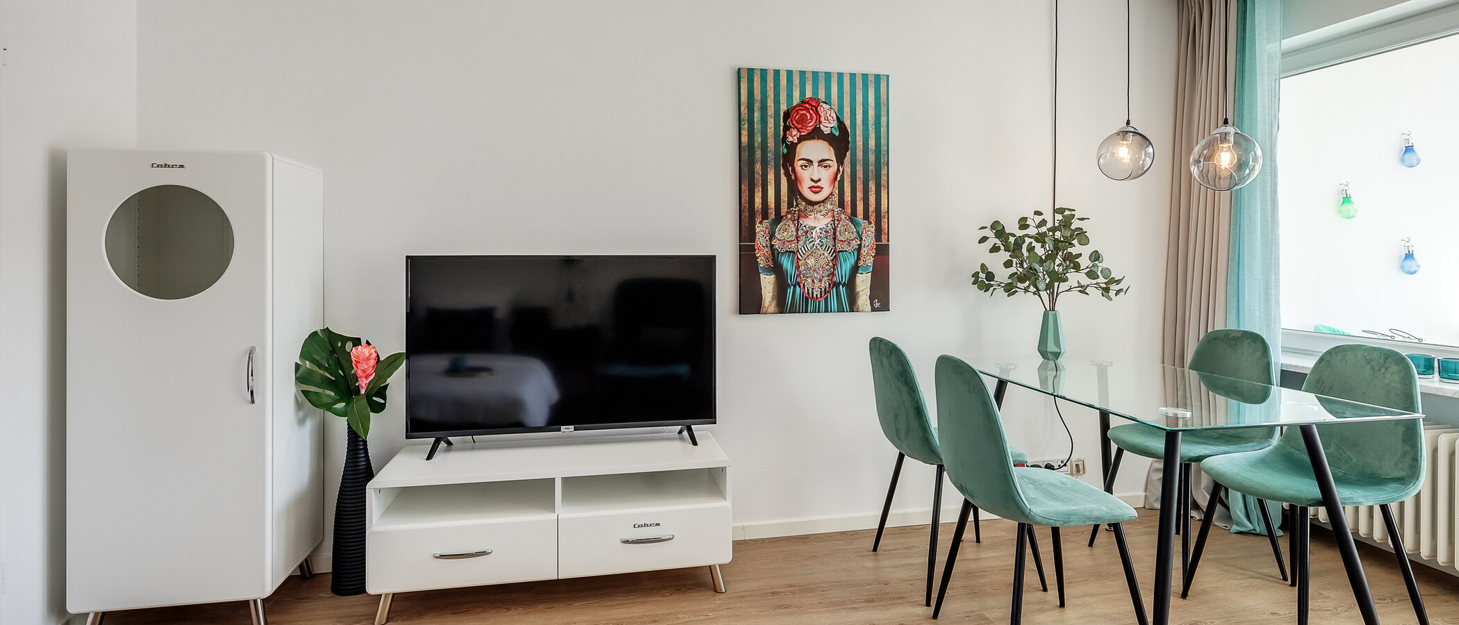 appartement München Milbertshofen 01 pièce à vivre 4166