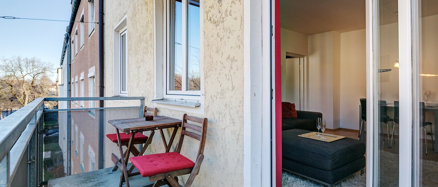 appartement München Maxvorstadt - Rund um den Josephplatz 01 balcon 4228