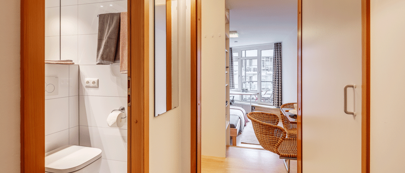 studio München Maxvorstadt - Museumsviertel 02 entrée/couloir 4250