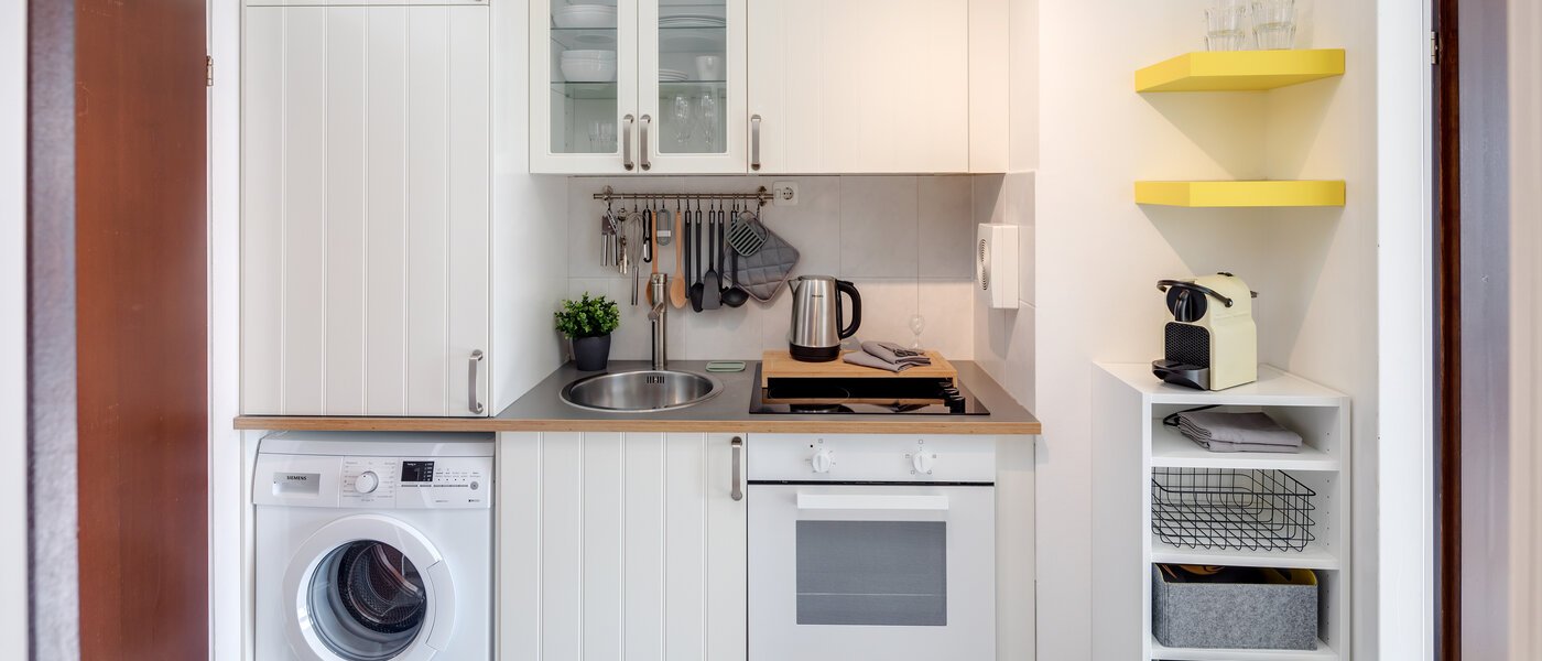 appartement München Arabellapark 01 cuisine 4263