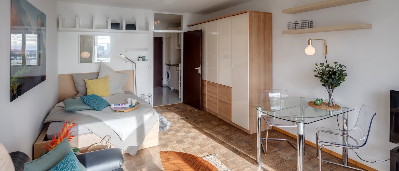 appartement München Arabellapark 05 pièce à vivre 4263