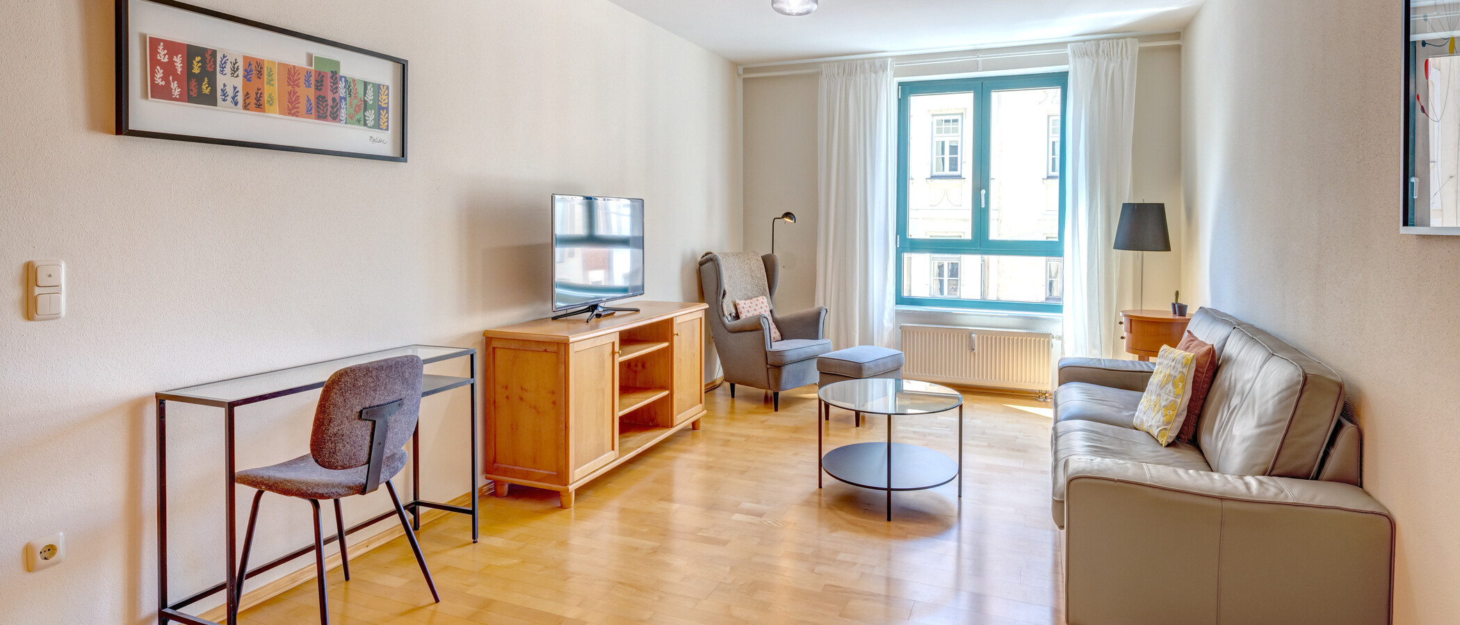 appartement München Maxvorstadt - Museumsviertel 02 pièce à vivre 4289