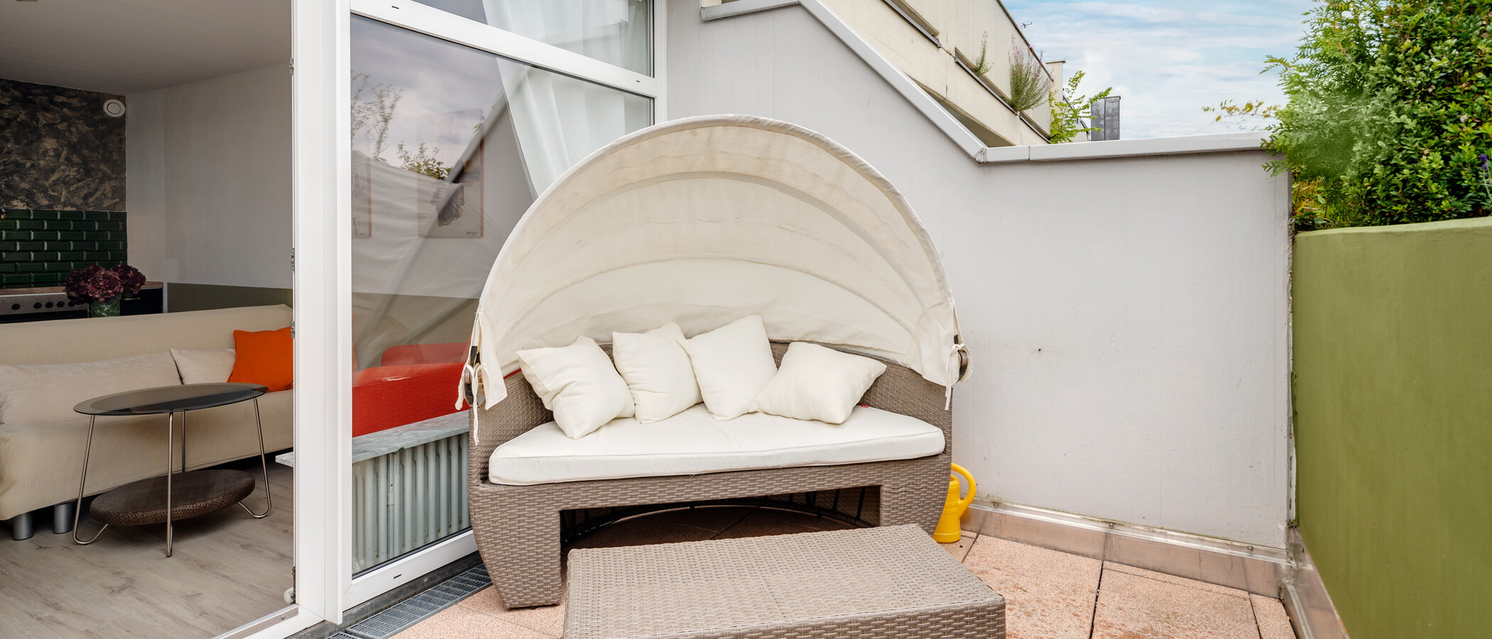 appartement München Isarvorstadt 02 terrasse sur le toit 4327