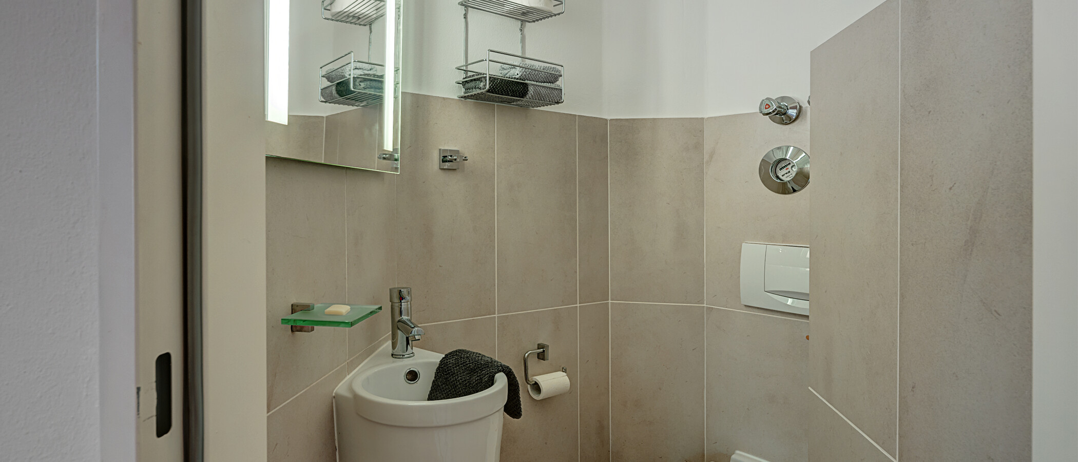 appartement München Schwabing (rechts der Leopoldstraße) 01 toilettes séparées 4338