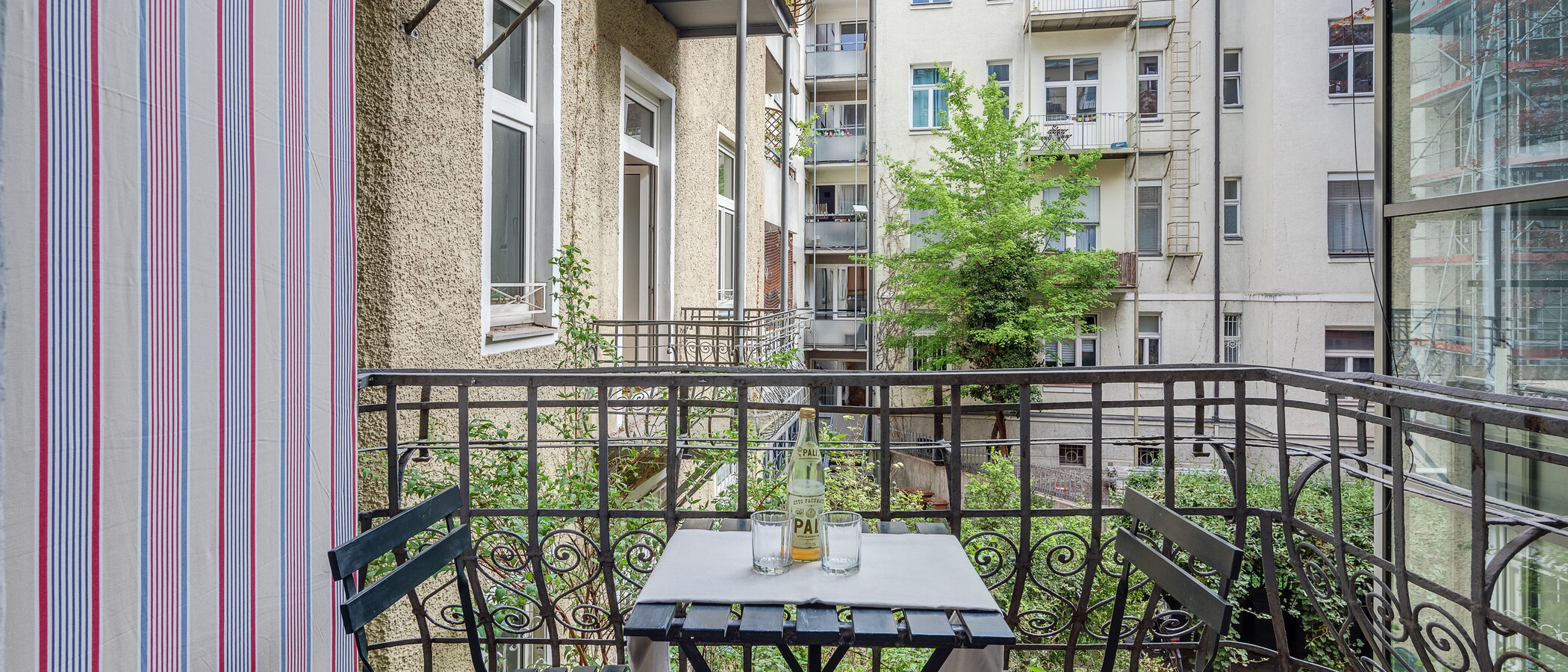 appartement München Lehel 01 balcon 4375