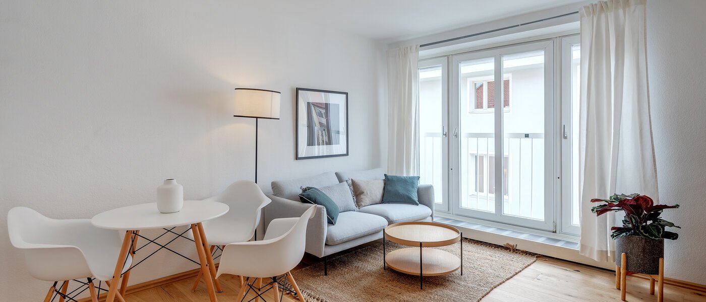 appartement München Schwabing-West (rund um den Hohenzollernplatz) 01 pièce à vivre 4379