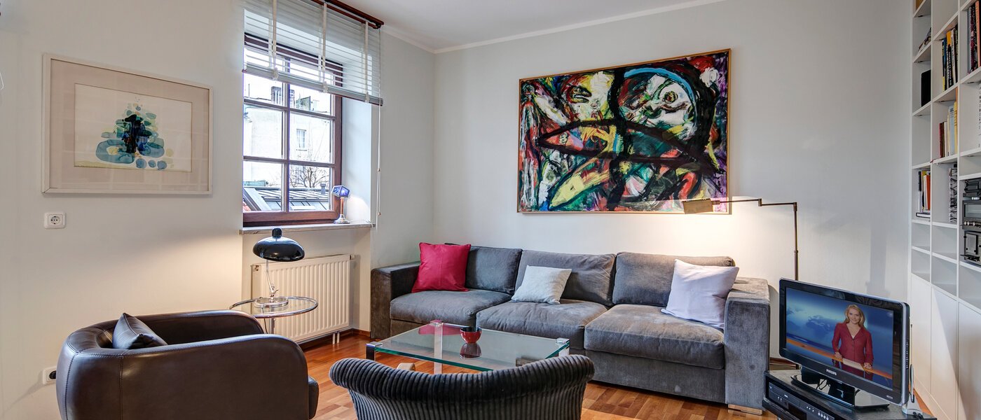 appartement München Lehel 02 salon 4400