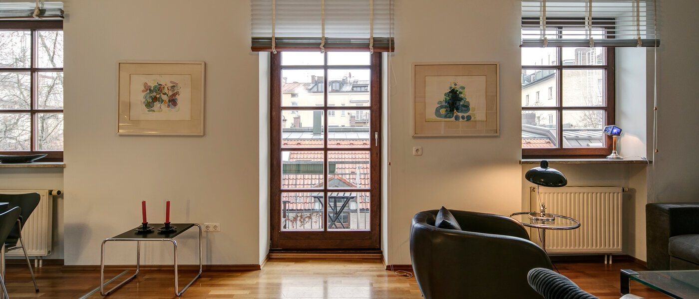 appartement München Lehel 05 salon 4400