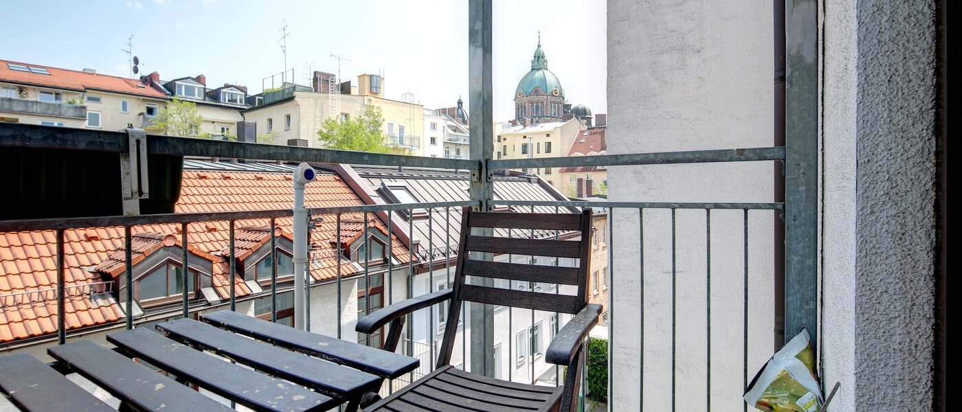 appartement München Lehel 01 balcon 4400