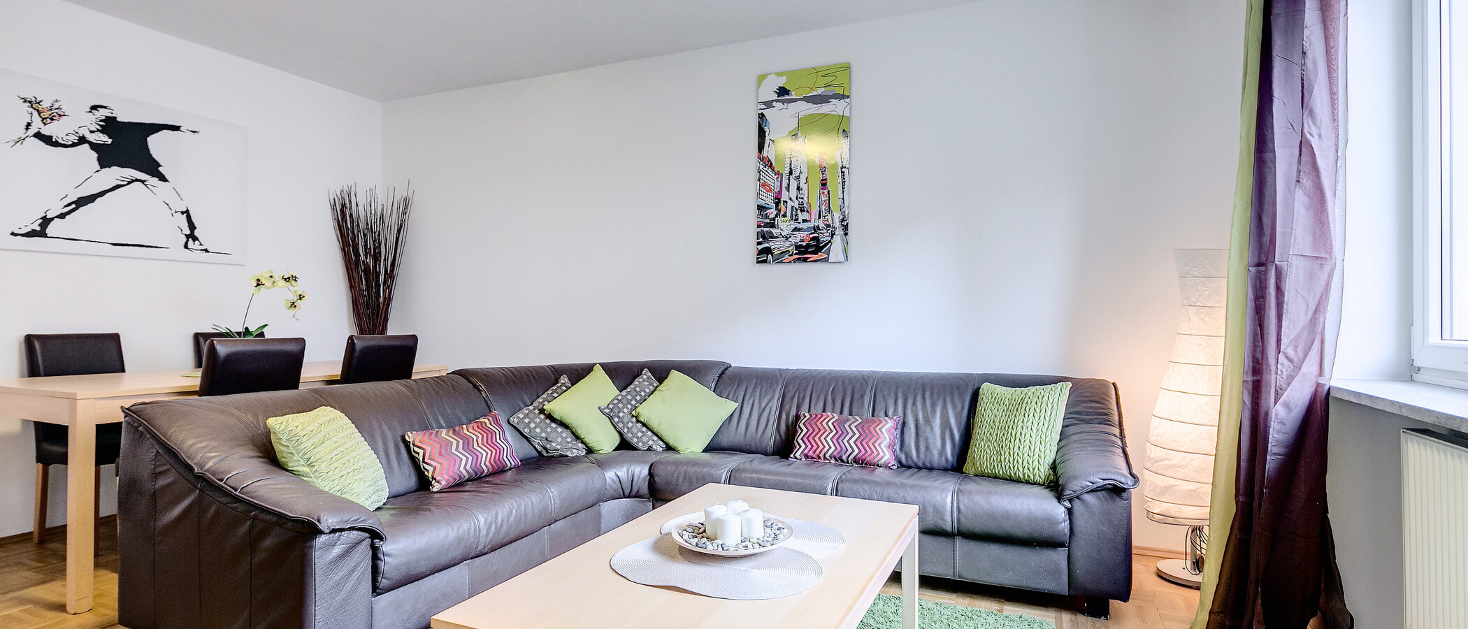 appartement München Schwabing-Georgenschwaige 01 salon 4416