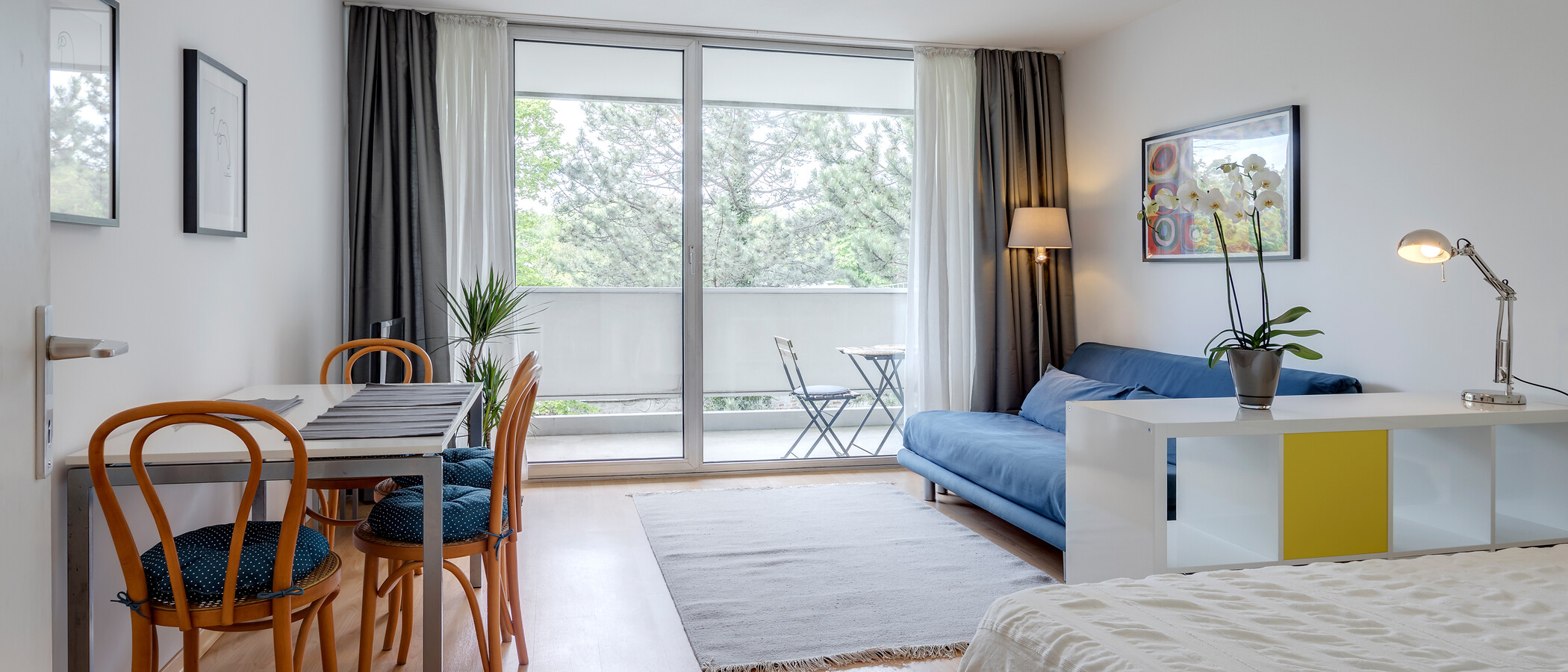 appartement München Schwabing-Nord (zw. Leopoldstraße & Englischen Garten) 01 salon 4452