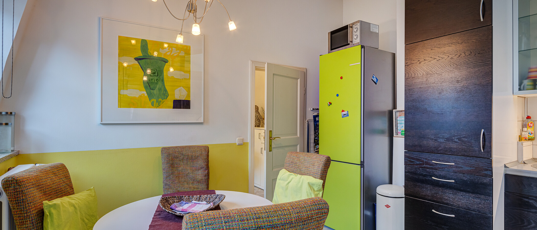 appartement sous les toits München Giesing 03 cuisine 4477