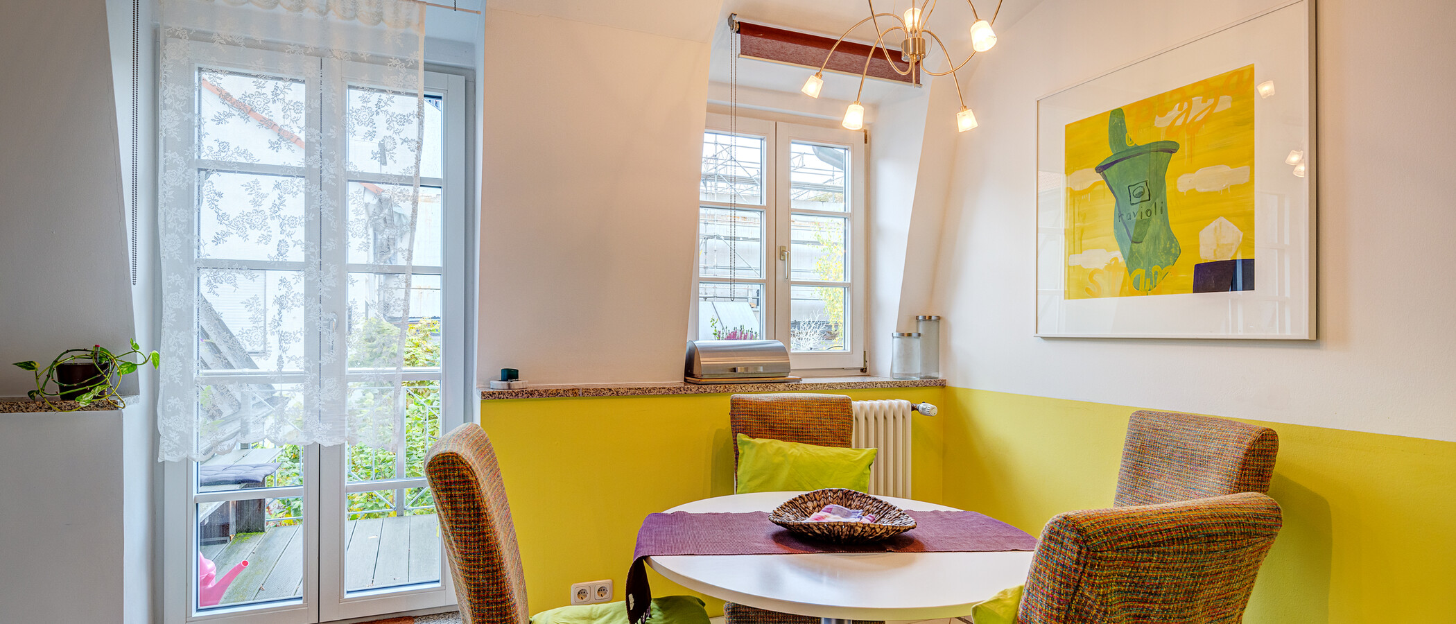 appartement sous les toits München Giesing 04 cuisine 4477