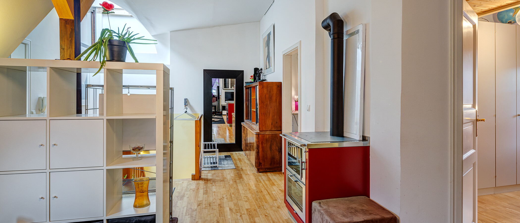 appartement sous les toits München Giesing 04 pièce à vivre 4477