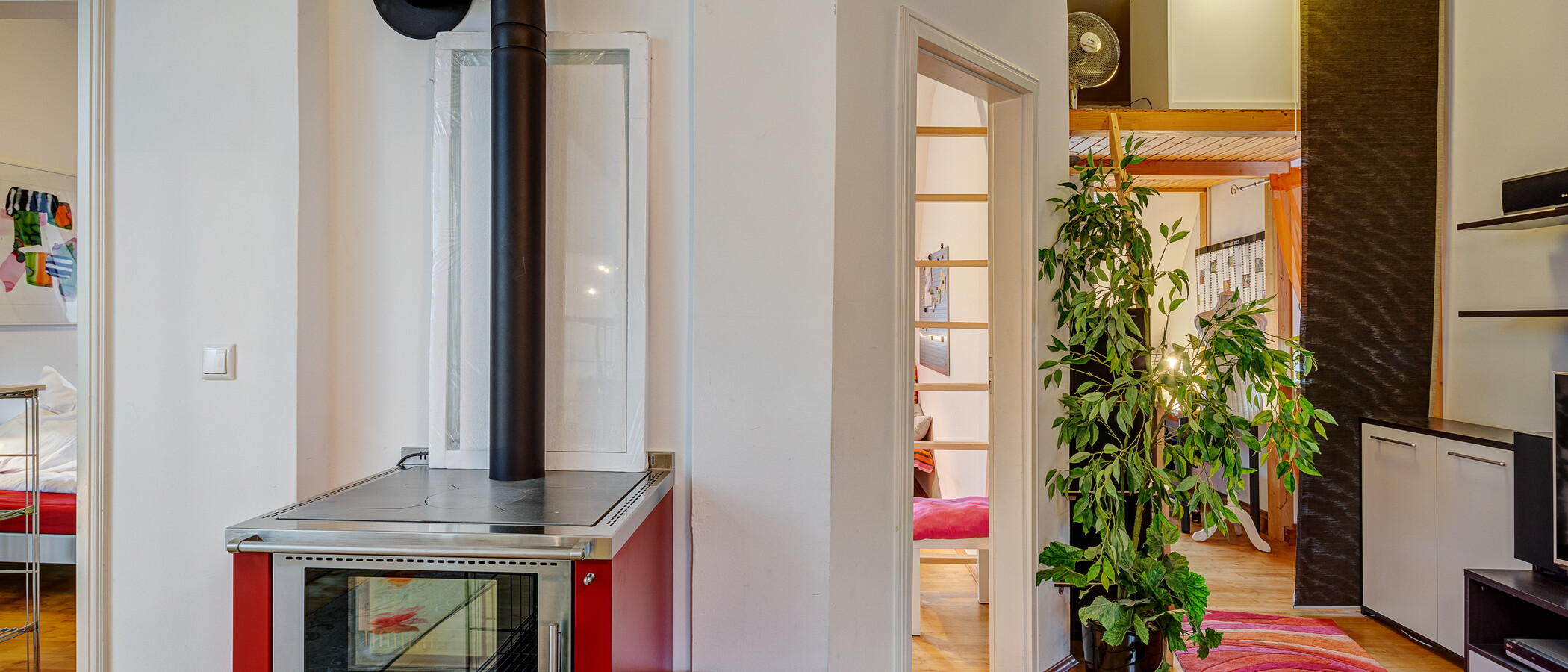 appartement sous les toits München Giesing 05 pièce à vivre 4477